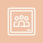 free pastel peach app icons. free peachy orange app icons. 