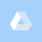 Google Drive free blue app icons