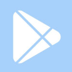 Google Play free blue app icons