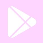 Google Play free orchid pink app icons