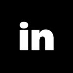 LinkIn free black app icons