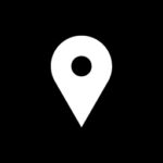 Maps free black app icons