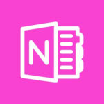Microsoft OneNote free hot pink app icons