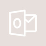 Microsoft Outlook free taupe beige app icons