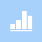 Numbers free blue app icons