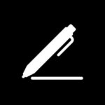 Pages free black app icons