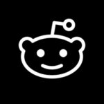 Reddit free black app icons