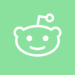 Free Green App Icons, Reddit app iocn