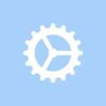 Settings free blue app icons
