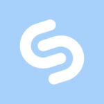 Shazam free blue app icons