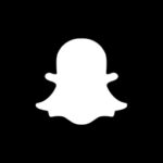 Snapchat free black app icons