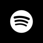 Spotify free black app icons