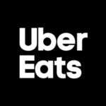 Uber Eats free black app icons