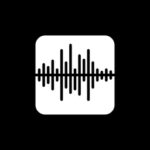 Voice Memo free black app icons