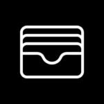 Wallet free black app icons