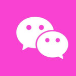 WeChat free hot pink app icons