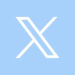 X twitter free blue app icons