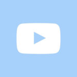 Youtube free blue app icons