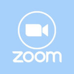 Zoom free blue app icons