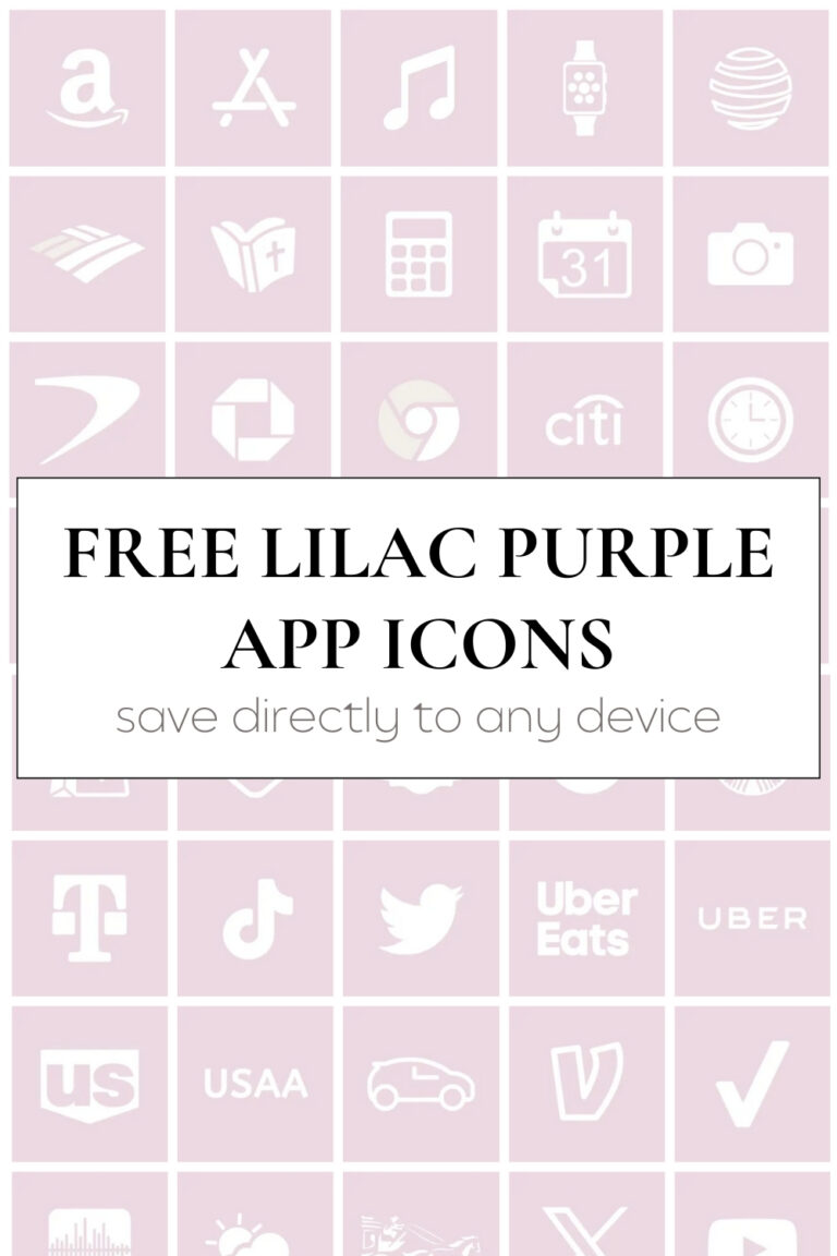 free lilac purple app icons. lavender app icons.