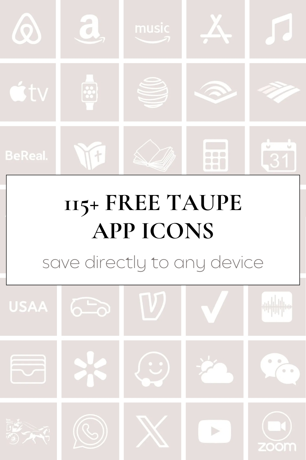 free taupe app icons. free taupe app icon set. free neutral app icons. neutral ios apps. neutral app aesthetic. beige aesthetic app icons.