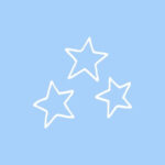 generic stars free blue app icons