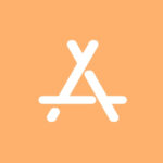 App store free orange app icons