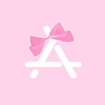 App store free pink bow app icons
