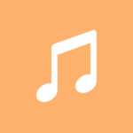 Apple Music free orange app icons