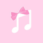 Apple Music free pink bow app icons