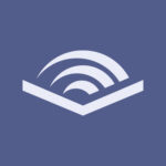 Audible free navy blue app icons