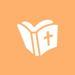 Bible free orange app icons