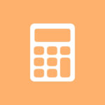 Calculator free orange app icons
