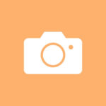 Camera free orange app icons