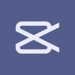 Capcut free navy blue app icons
