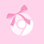 Chrome free pink bow app icons