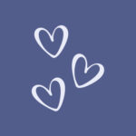 Dating free navy blue app icons