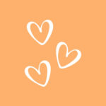 Dating free orange app icons