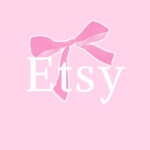 Etsy free pink bow app icons