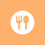Food free orange app icons