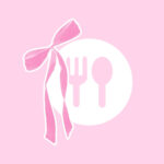 Food free pink bow app icons
