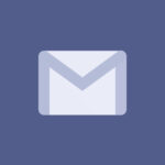Gmail free navy blue app icons