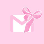 Gmail free pink bow app icons