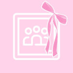 Google Classroom free pink bow app icons