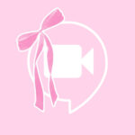 Google Meets free pink bow app icons