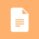 Google docs free orange app icons