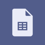 Google sheets free navy blue app icons