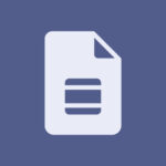 Google slides free navy blue app icons