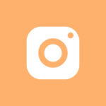 Instagram free orange app icons