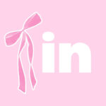 LinkIn free pink bow app icons